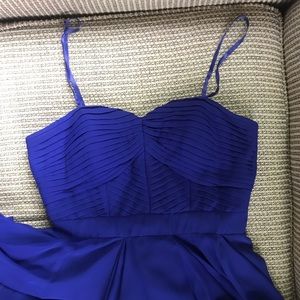 Cobalt Blue High Low Dress